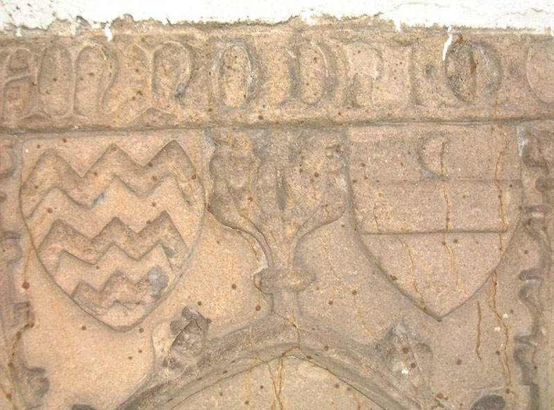 Epitaph mit Geispitzheimer Wappen