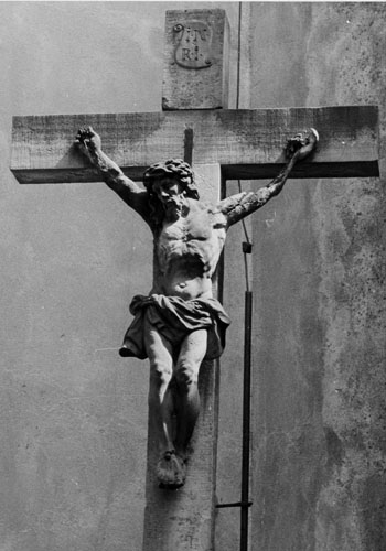 ehemaliges Kreuz auf dem Kirchhof Gabsheim